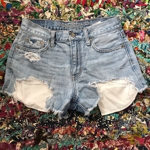 American Eagle Vintage Hi Rise Festival Shorts